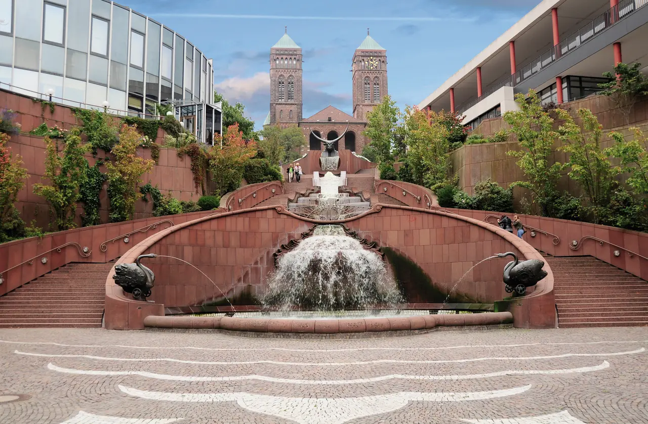Schlossbrunnen in Pirmasens